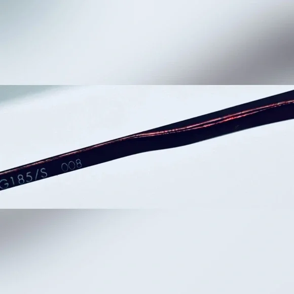 Vintage Romeo Gigli RG185/S Bronze Oval Sunglasses Frames Only - Picture 8 of 8